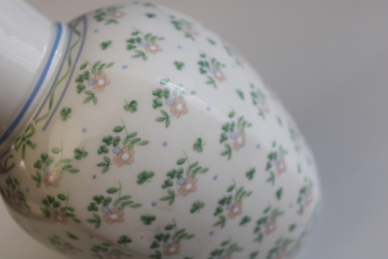 photo of Royal Tara Ireland, Laura pattern vase vintage chintz floral bone china  #3