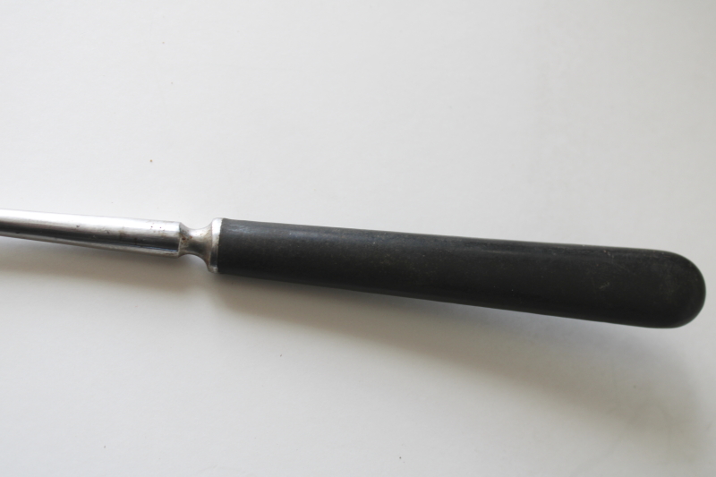 photo of Sabatier France vintage small serving or carving fork or fish fork #4