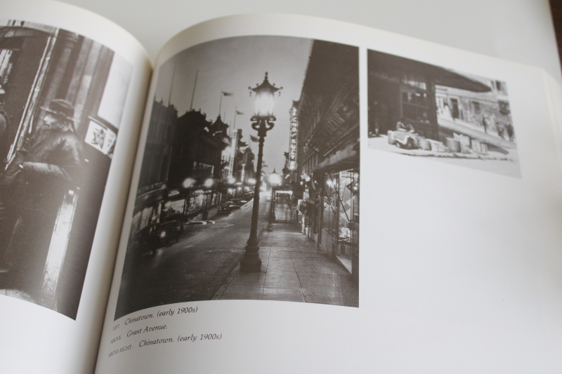 photo of San Francisco early photos black & white photography, out of print vintage book  #4