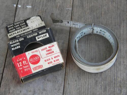 photo of Sears 12 ft Vue-Measure replacement part for vintage measuring tape #1