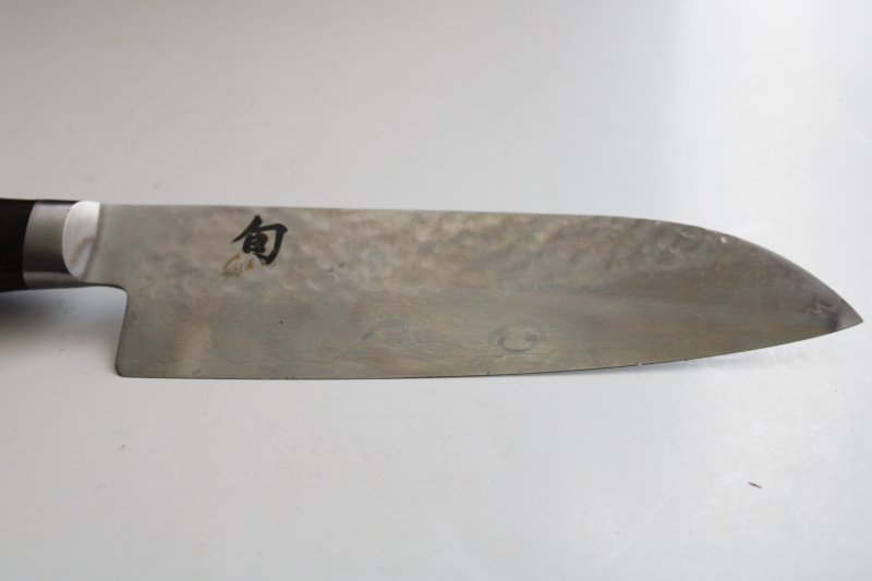 photo of Shun Premier Santoku chef knife 7 inch blade hand forged Damascus steel made in Japan #8