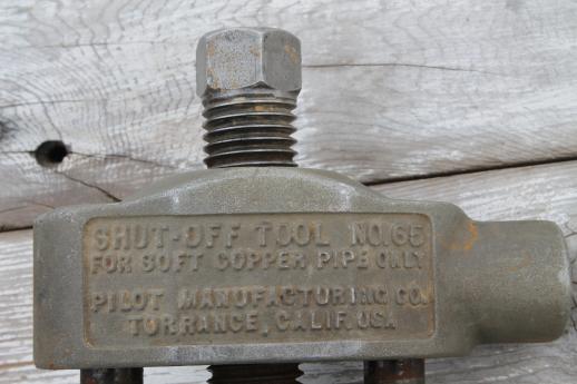 photo of Shut Off Tool no. 65 - 3/4 #6