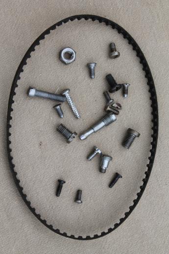 photo of Singer Stylist 543 sewing machine replacement parts, sewing machine motor, belt etc. #4