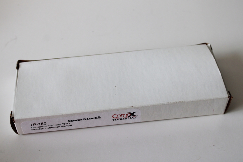 photo of StealthLock TP 150 keypad, open box industrial electronic hardware, no instructions #3