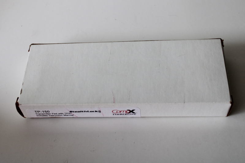 photo of StealthLock TP 150 keypad w/ installation instructions, open box industrial electronic hardware  #5