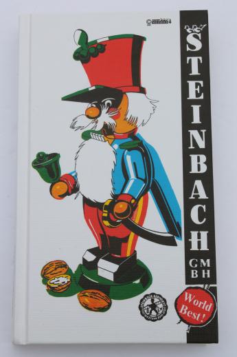 photo of Steinbach nutcrackers 90s hardbound catalog book 286 pg German / English collector's guide #2