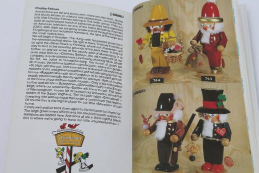 photo of Steinbach nutcrackers 90s hardbound catalog book 286 pg German / English collector's guide #7