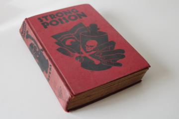 catalog photo of Strong Poison Peter Wimsey 1930s vintage mystery crime novel Dorothy L Sayers