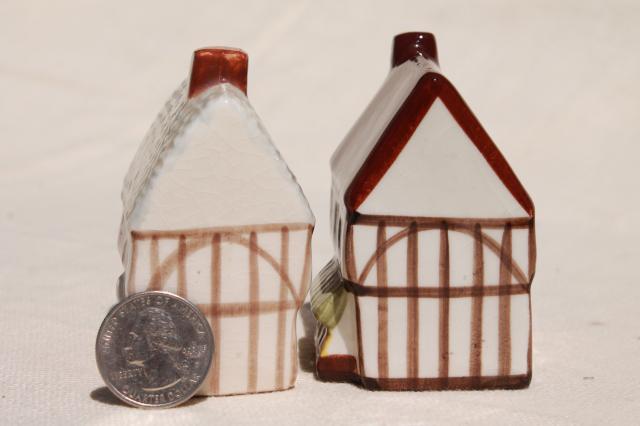 photo of Suffolk cottages / John Putnam vintage china village houses cottage ware miniatures #10