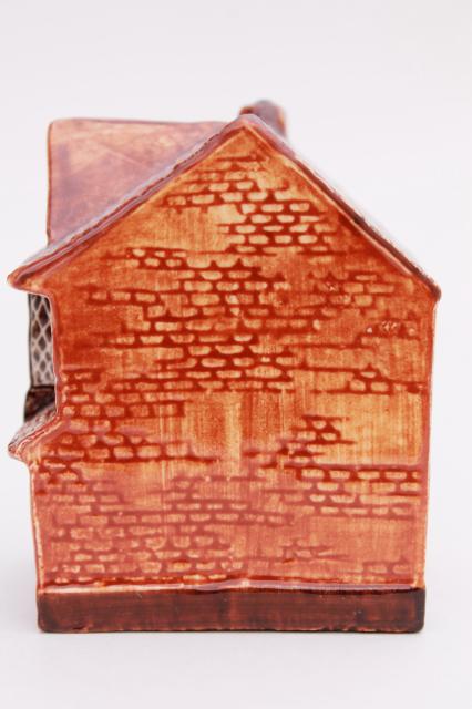 photo of Suffolk cottages vintage china cottage ware miniatures, English country village houses #8