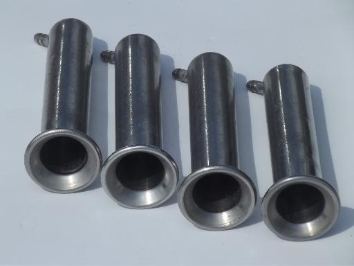 photo of Surge milking machine parts, stainless steel cups inflation shells set of 4 #2