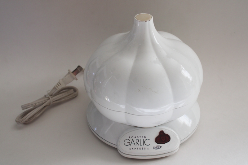 photo of TagCo Roasted Garlic Express garlic shaped electric roaster, clean never used complete  #1