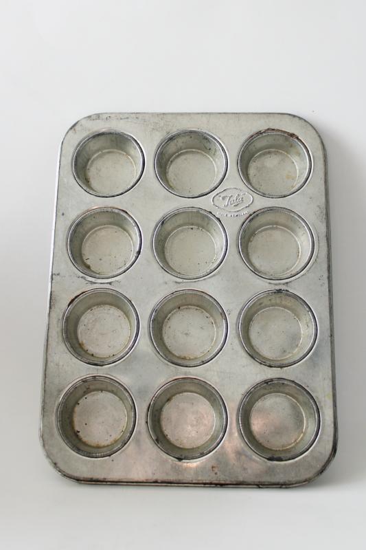 photo of Tala brand made in England baking pan for fairy cakes, mini cupcakes or American muffins #1
