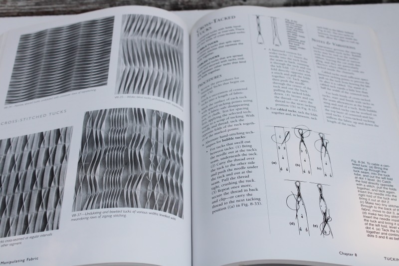 photo of The Art of Manipulating Fabric book, design techniques for textile art or sewing #4