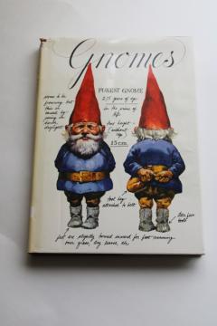 The Book of Gnomes 70s vintage signed copy Wil Huygen & Rien Poortvliet 