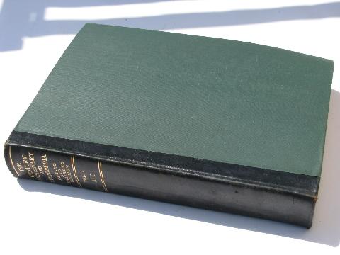 photo of The Century Dictionary 1914 edition, leather bindings, six illustrated volumes #6