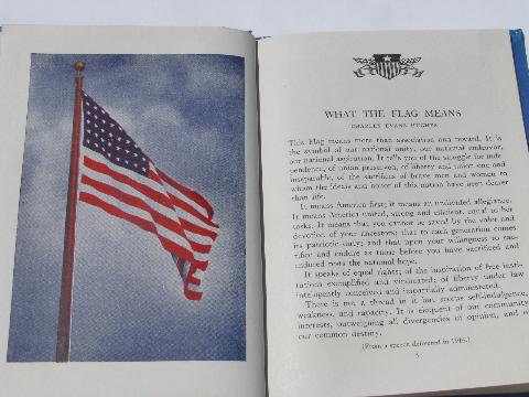 photo of The Flag of Our United States, Rand MaNally American Patriot's book, 1942 #2