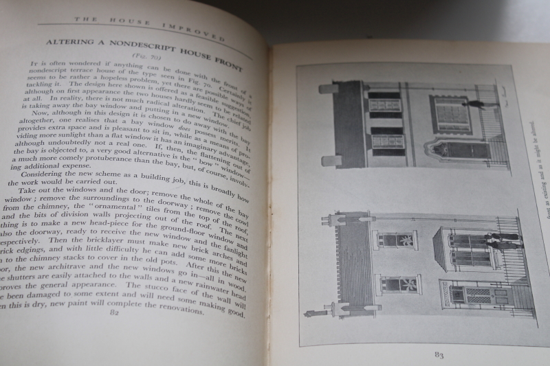 photo of The House Improved, 1930s vintage English remodeling design book from Country Life Homes & Gardens editor #7