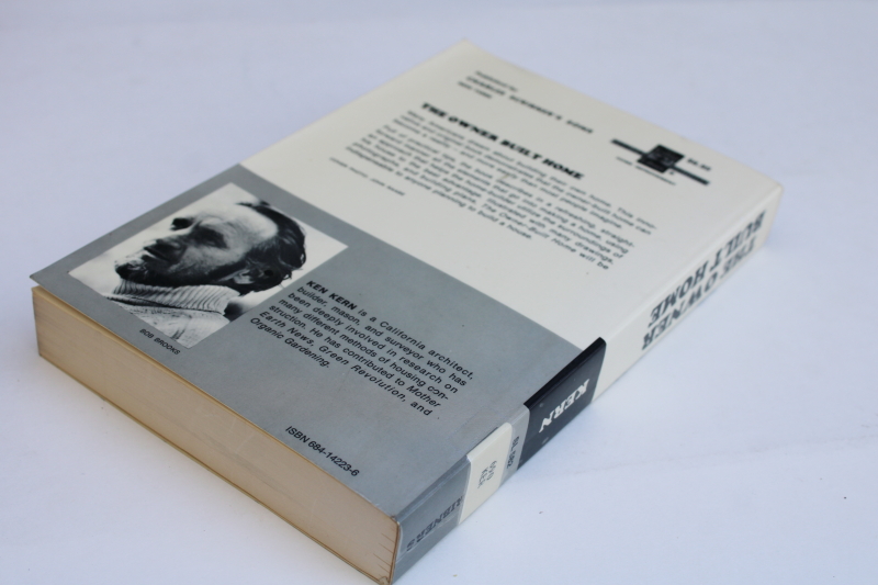 photo of The Owner Built Home, Ken Kerns vintage book house building design & construction  #5