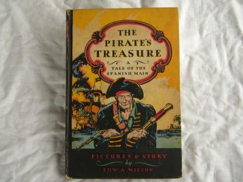 photo of The Pirate's Treasure w/color illustrations by Edward Wilson #1