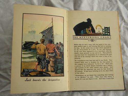 photo of The Pirate's Treasure w/color illustrations by Edward Wilson #2