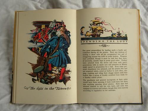 photo of The Pirate's Treasure w/color illustrations by Edward Wilson #3