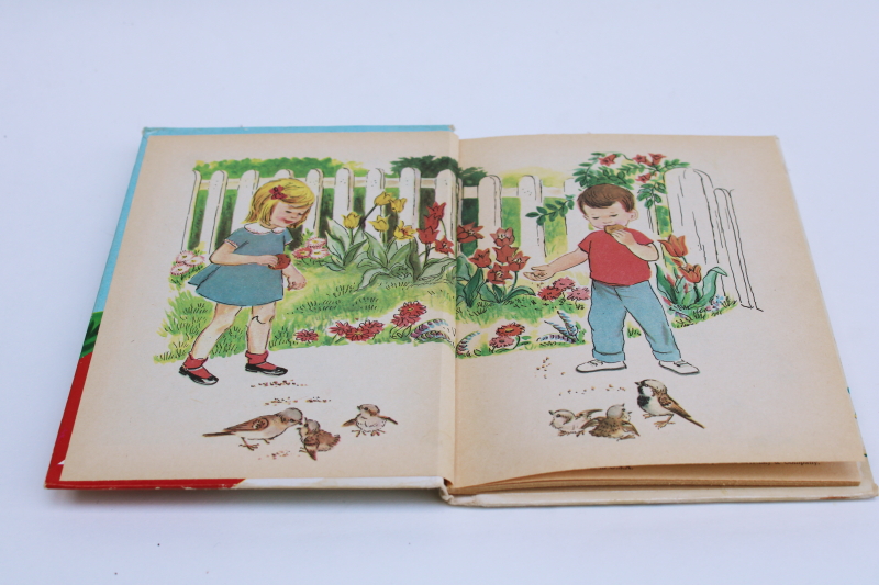 photo of The Sparrow's Nest 1969 vintage Start Right Elf Book Rand McNally early reader  #2