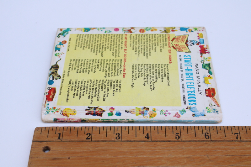 photo of The Sparrow's Nest 1969 vintage Start Right Elf Book Rand McNally early reader  #5