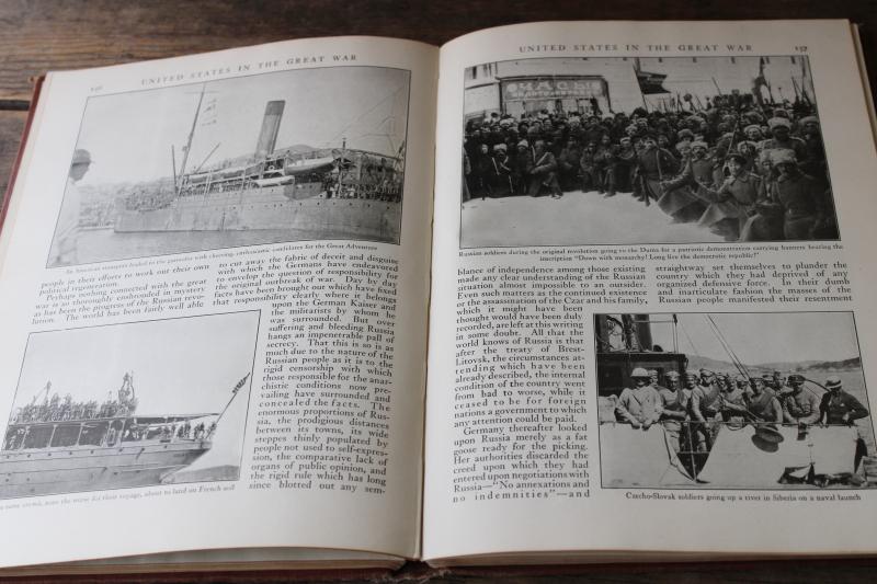 photo of The United States in the Great War, antique book WWI history MANY old photos #5