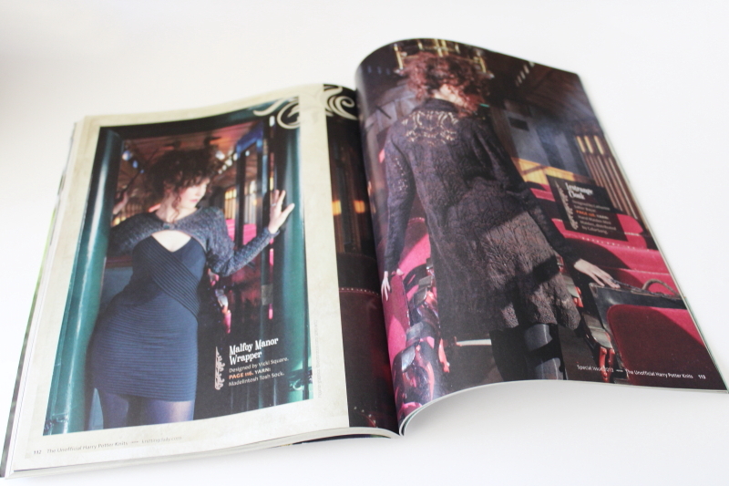 photo of The Unofficial Harry Potter Knits Knitting Daily special issue book 30+ designs #5