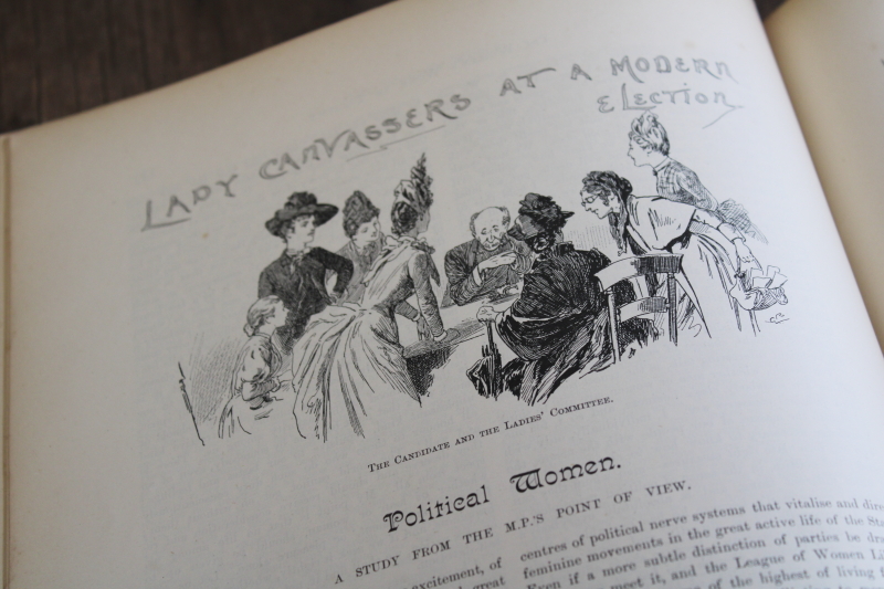 photo of The Womans World 1880s vintage bound book Victorian era ladies magazine edited by Oscar Wilde #13