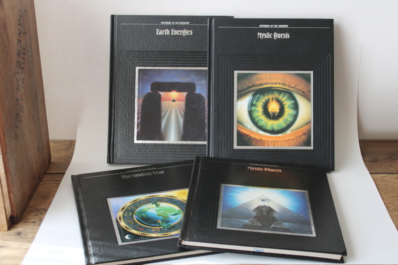 photo of Time Life Mysteries of the Unknown unexplained occult lot of 4 books mystic science earth  #1