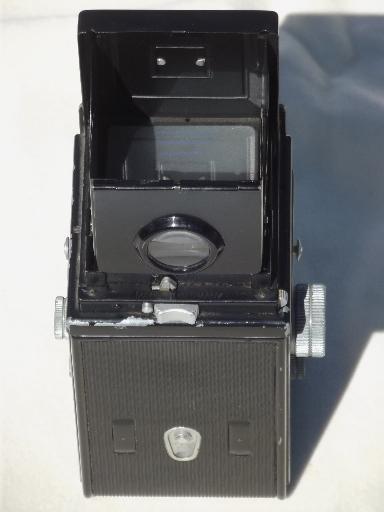 photo of Tower Reflex camera with ISCO lenses, vintage 1930s TLR film camera, Germany #6