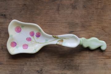 Tracy Porter Evelyn pattern spoon rest new old stock w/ label, never used 