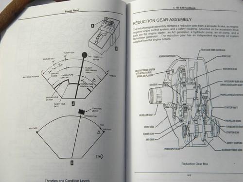 photo of USAF US Air Force training handbook for C-130 E/H airplane #2