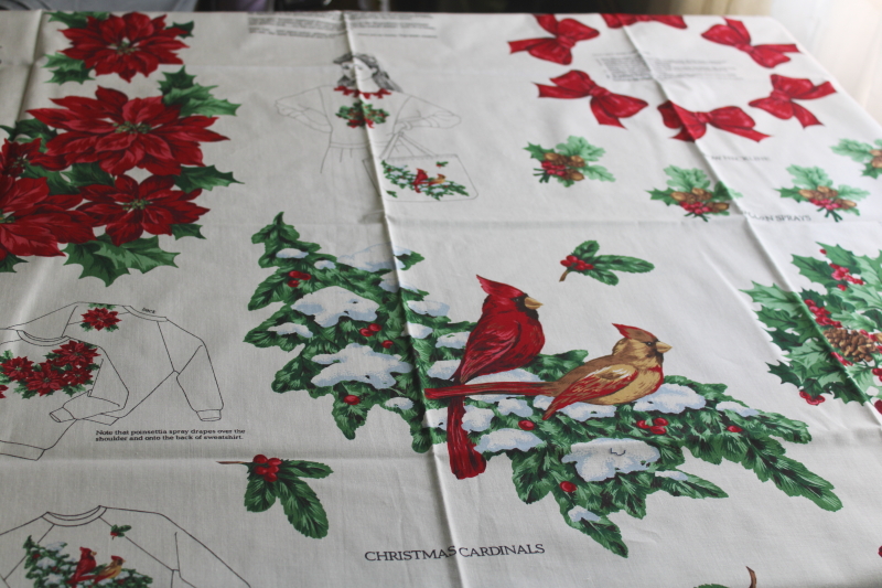 photo of VIP Cranston Print Works Christmas holiday appliques cut & sew cotton panels  #5