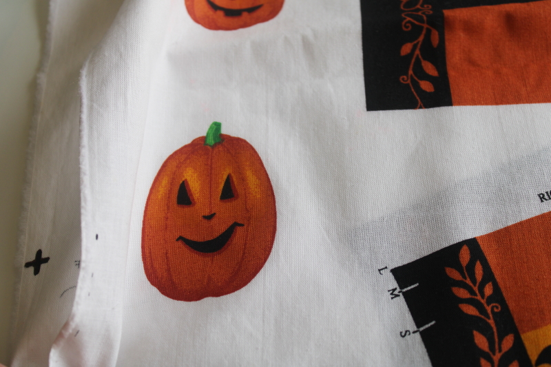 photo of VIP Cranston print cotton cut and sew panel, Halloween vest holiday ugly sweater style  #3