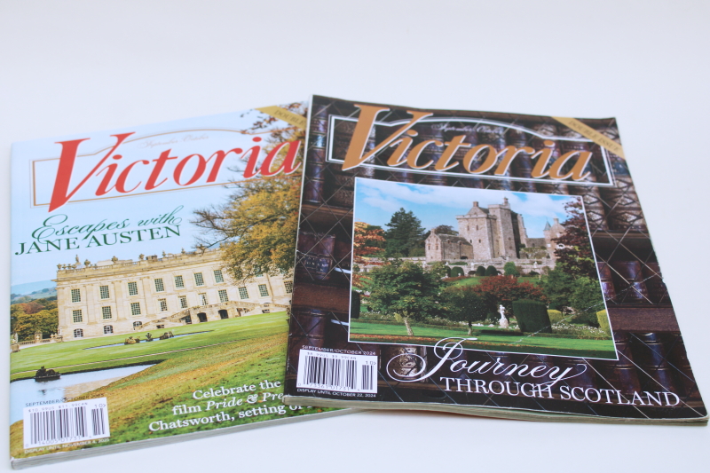 photo of Victoria magazines 2024 2025 back issues September October England Scotland  #1