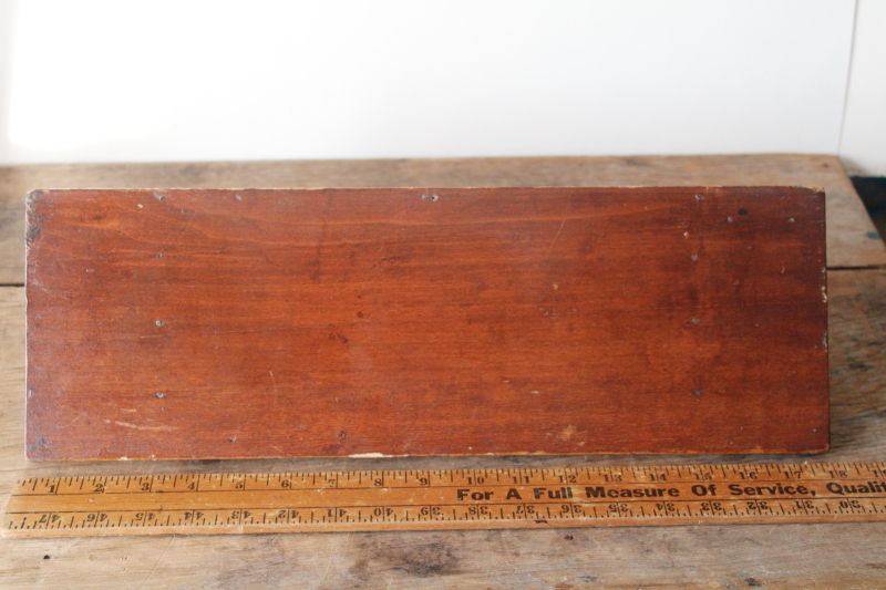 photo of Victorian aesthetic antique carved pine whatnot or clock shelf, handmade tramp art style  #10