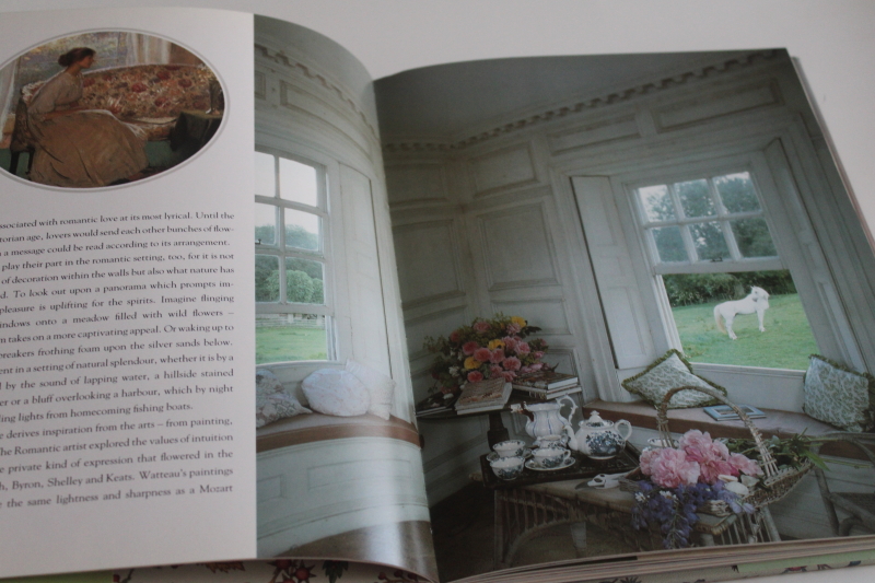 photo of Victoria's Secret Romantic Style 1990 vintage English country home decor book  #4