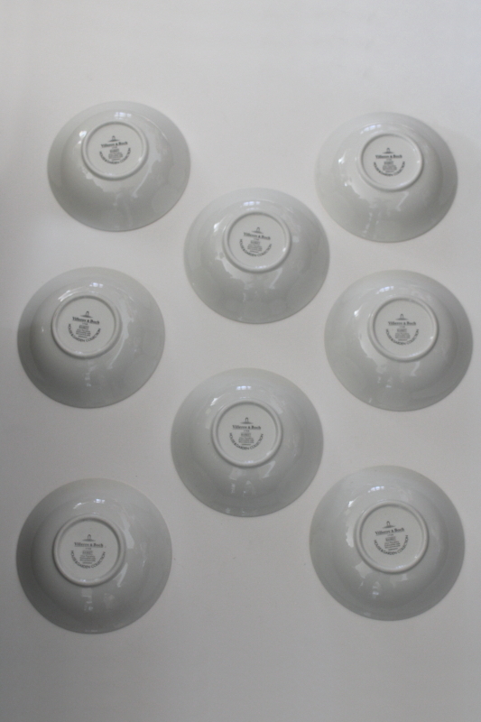 photo of Villeroy & Boch Basket pattern soup or cereal bowls set of 8, V&B House & Garden china  #4