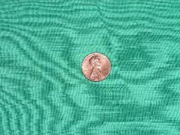 catalog photo of 1930's cotton quilting fabric, jadite green