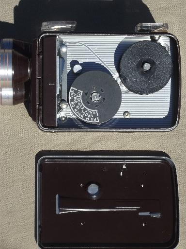 photo of Vintage Kodak Brownie 8mm movie camera with 3 lens turret #6