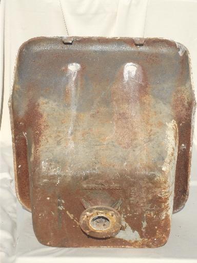 photo of Vintage industrial apron utility sink, farmhouse laundry sink #10