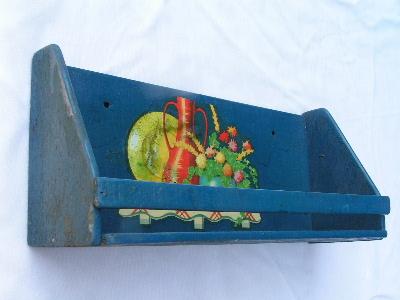 photo of Vintage kitchen spice shelf #1