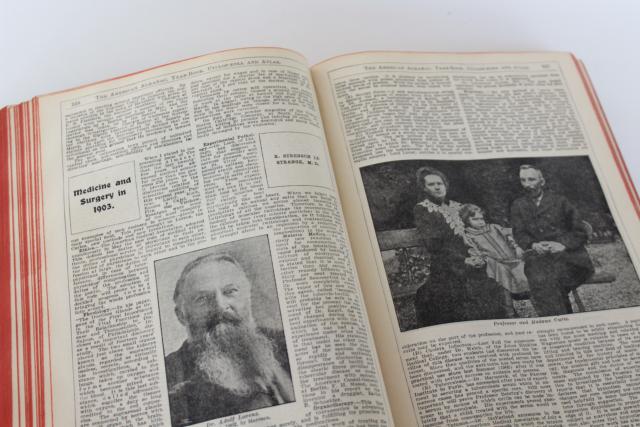 photo of W R Hearst 1904 Almanac Cyclopedia Atlas, maps & photos, news & historic events #13