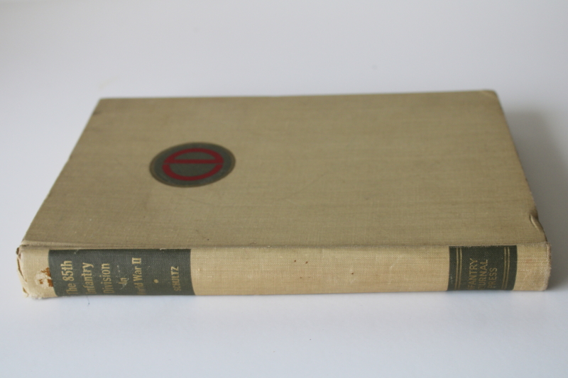 photo of WWII 85th Infantry Division US Armed Forces book dated 1949 Rome Arno Apennines Po Valley  #1