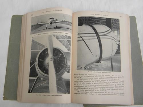 photo of WWII vintage pilots' airplane powerplant engine manual w/photos #4