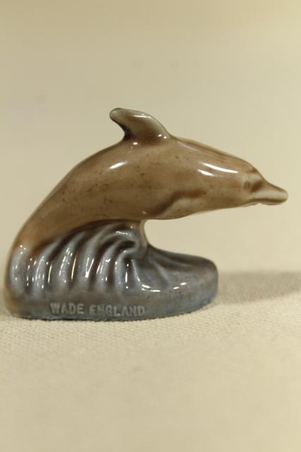 photo of Wade whimsey collection mini animals, English pottery figurines from Red Rose tea #12