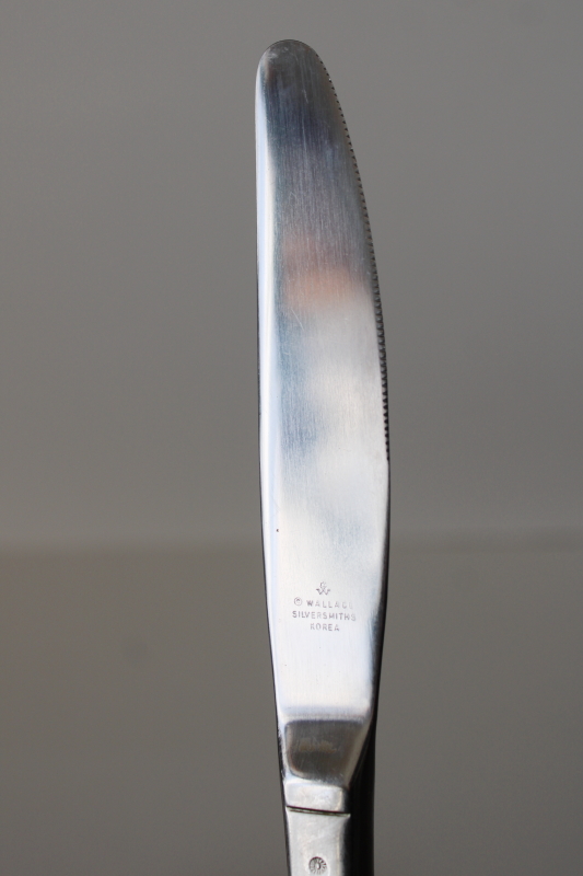 photo of Wallace Taos concha concho pattern stainless flatware, southwest vintage Ralph Lauren style #5